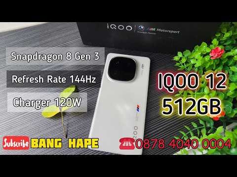 Performa Super Ngebut - Review iQOO 12 512gb di Tahun 2026 Bang Hape COD Shopee Tokopedia
