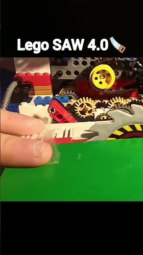 Lego SAW🪚 vs PRESS⚙️ | Plastic | #lego #legomachine #legotechnic #lego9000
