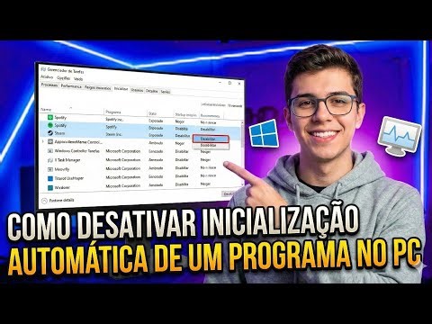 Como DESATIVAR a INICIALIZAÇÃO de um PROGRAMA no PC