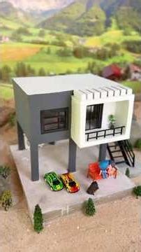 Mind-Blowing Mini Brick House Build | Satisfying Miniature Construction