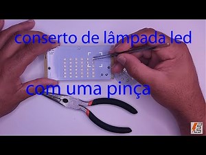 Conserto refletor Led - Faça você mesmo de maneira profissional. como consertar lâmpada de led