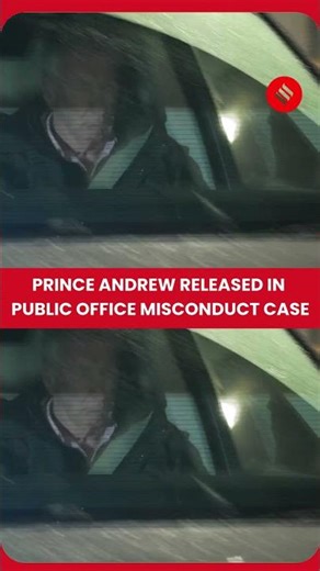WATCH: Prince Andrew Photographed After Arrest in Misconduct Investigation