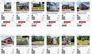 Chemung County tax foreclosed real-estate auction underway