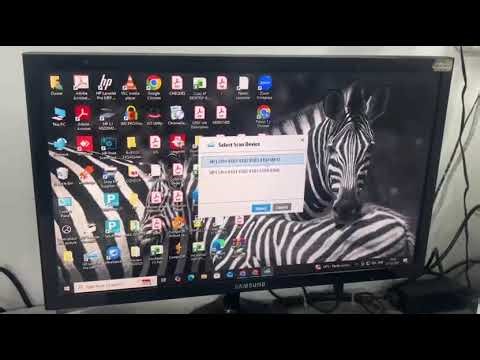 How to scan Document from Printer