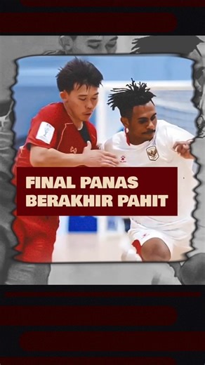 Futsal Final Results, Indonesian National Team Runner Up #shorts #footballnews #indonesiannationa...