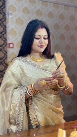 Bengali Traditional Elegance: This Saree look You Need This Season ✨| Bengali Cultural Elegance ✨