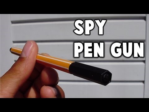 How To Make a $1 Spy Pen Gun