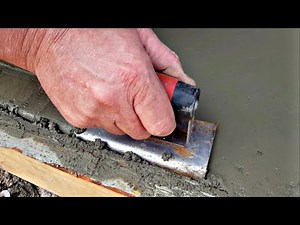 Pouring The Cement for Aircrete Lab