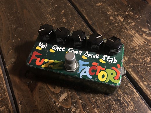 元祖飛び道具系変態ファズ！Z.Vex Fuzz Factoryをレビュー