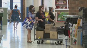 Knox County teachers shop for free school supplies through Teacher Supply Depot