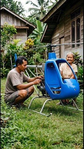 Building a remote control helicopter at home. Almost ready to fly. 🚁 AI concept video. #RCHelicopter #RCBuild #VideoAI | Bang Ocid