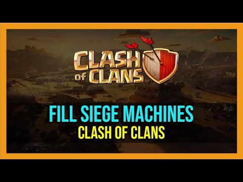 How To Fill Troops In Siege Machines In Clash of Clans - 2024