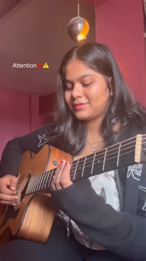 Swara🎀 on Instagram: "Wait for the improvisation 😬 #attention @charlieputh #musician #guitarist #music #trendingreels #foryoupage #guitar #charlieputh #swaranileshh #foryou"