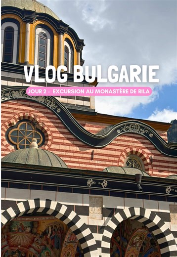 Vlog Bulgarie - Jour 2 🇧🇬 Excursion au monastère de Rila, dégustation de spécialité et visite de l’église Boyana quelqu’un à pété dans le bus ✨ 🔗 Lien direct de l’excursion : https://gyg.me/WV0WOitU #bulgarie #sofia #travel #vlog #ugctravel