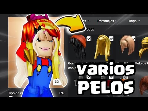 🤫VARIOUS HAIRS IN ROBLOX TUTORIAL✨