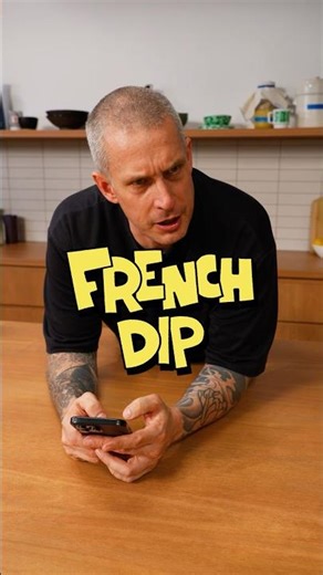 French Onion Soup French Dip