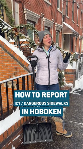 We’ve been all over town today, and the sidewalks are looking mostly good. If you spot a sidewalk that needs clearing, send us an email with a pic the address: SanitationInspectors@hobokennj.gov. Very cold temps are coming in the next few days, and everything is going to turn to ice. Be safe out there! #hoboken | Hoboken
