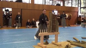Master swordsman at samurai qualifications.