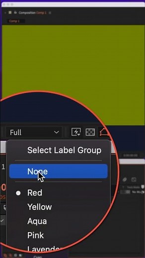 Change Mask Colors in After Effects