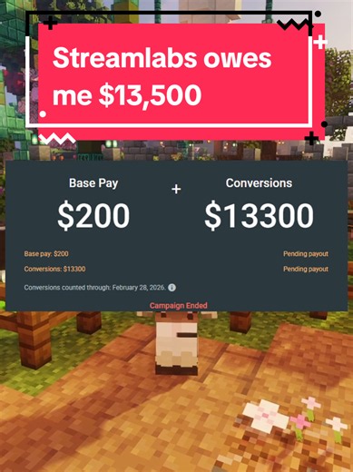 @Streamlabs This is incredibly disappointing. All I ask if for communication and the money i am owed. #minecraft #streamlabs #twitch #streaming #fyp