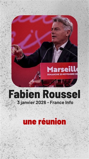 🟥 Fabien Roussel dénonce une agression impérialiste. L’intervention des États-Unis au Venezuela viole la souveraineté d’un peuple et le droit international. Pas d’annexion, pas de pillage du pétrole, pas de changement de régime par la force. La France doit rompre avec l’alignement derrière les USA, saisir l’ONU et exiger l’arrêt immédiat des opérations militaires. | PCF - Parti Communiste Français