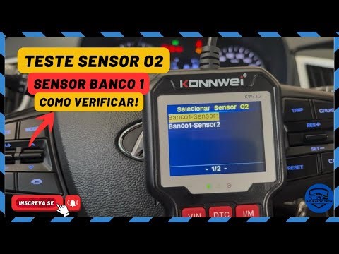 Como saber se a sonda lambda está funcionando? Testes Sensor O2 com scanner obd2 kw320. #obd2 #157