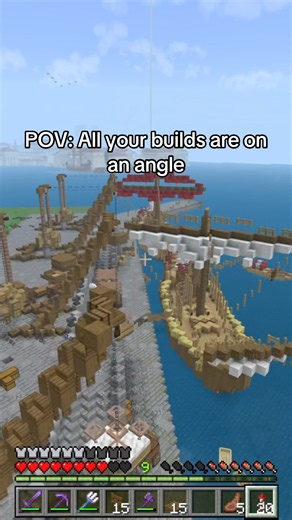 Angles #minecraft #minecraftbuilding #minecraftsurvival #minecraftshorts #minecraftpe #minecraftlive