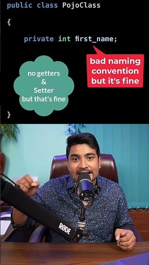 Java Bean vs Java POJO | Java Interview Shorts 24 #javainterviewquestions