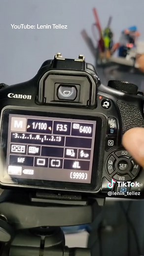 aprende a usar la configuración de tu cámara canon t6 y cualquier cámara #t6 #canont6 #fotografia #50mmlens #canont6rebel