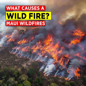 How do wildfires actually start? #hawaii #Wildfire #maui | Doctor ASKY