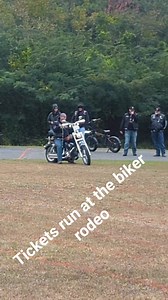 Ticket had a good run at the biker rodeo #biker #rodeo #IHMC #fun Dirty Side Down | The Boltons