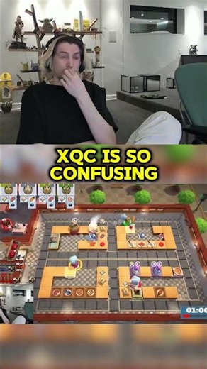 xQc's confused face moments 😭 #xqc #reaction
