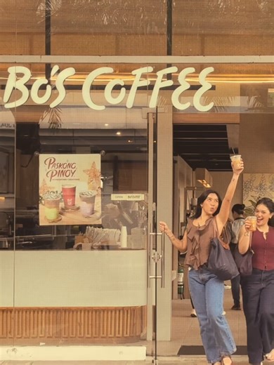 Your main character moment, powered by Bo’s Coffee 😌☕️ Drop by a branch near you, today! #BosCoffee #CafePH #Coffee #CoffeeTiktok #2026