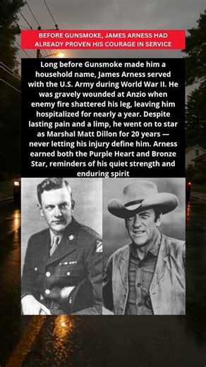 JAMES ARNESS — FROM WAR HERO TO GUNSMOKE LEGEND ⭐🇺🇸