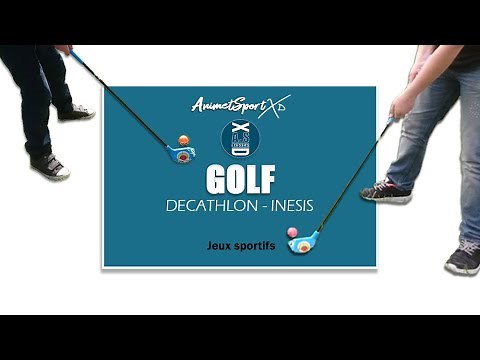 Golf Initiation | Enfants 6 à 14 ans | Jeux sportifs | Centre de loisirs et école | AnimetSport XD