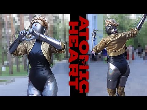 Atomic Heart Ballerina Twin Cosplay by arienaiten at ATOMCOSCON 2023