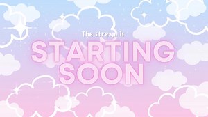 ANIMATED Pink Kawaii Cloud Twitch Starting Soon Screen - Kawaii Twitch Screen - Purple Cloud Twitch Animation - INSTANT DOWNLOAD! - Etsy