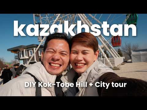 Kazakhstan Vlog: DIY Kok-Tobe Hill and Almaty City tour | Travel Guide FEB2026
