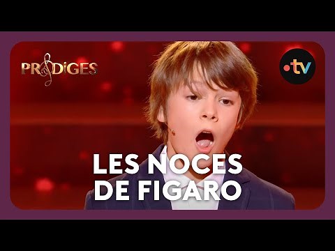 Charly 12 ans chante Les Noces de Figaro de Mozart - Prodiges 2023 Saison 10 2ème demi-finale