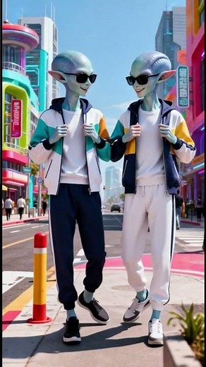 Aliens First Time in Human World 😲 | cartoon animation