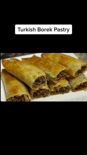 Easy Turkish Borek Recipe With Phyllo Sheets | Beef Pastry https://youtu.be/kWfxUCOvpqU#borek#beefpastry
