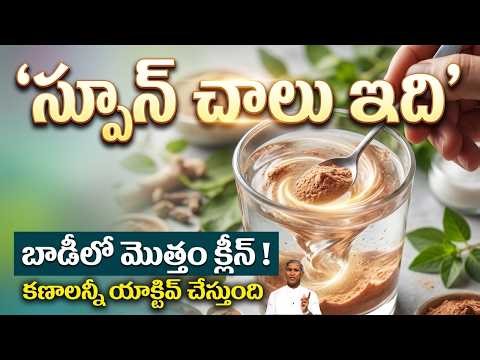 స్పూన్ చాలు ఇది ! | కణాలన్నీ యాక్టివ్ చేస్తుంది | Punarnava Powder | Dr Manthena Satyanarayana Raju