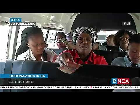 COVID-19 in SA | Taxi drivers get training
