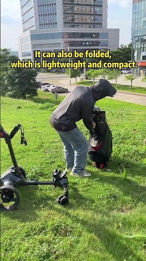 Smart Electric Golf Trolley | Auto Follow & Remote Control ⛳