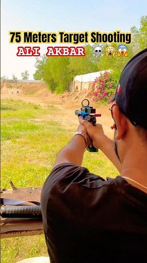 CZ CHECKMATE PARROT 🦜 9mm Pistol | Target Shooting 75 Meters | #shootinggames #fire #9mmpistol #fyp