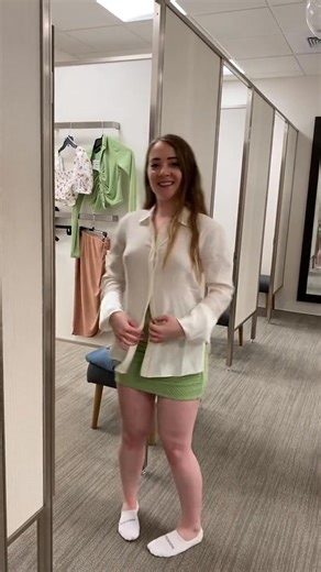 Do you think I’m getting the job? ☺️ #jobinterview #jobs #redhead #tryon #clothes | Redheadwinter time