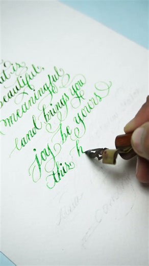 Merry Christmas Copperplate Calligraphy with me #merrychristmas2025