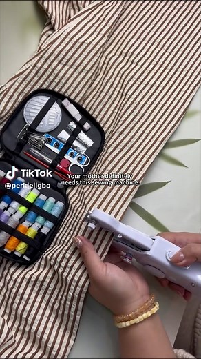 Portable Mini Handheld Electric Sewing Machine Review