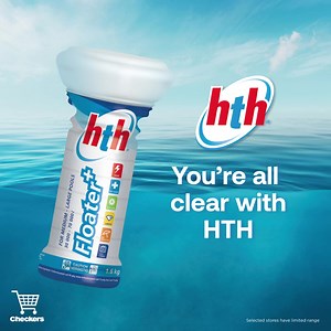 Behold our bold new HTH brand look, now phasing in Checkers stores nationwide… We may be a household name and you may even remember us from your childhood! Yet, as old and trusted as we are, we’re also a brand with our sights on the future. We’re envisioning a brighter future, a cleaner future, one in which people are safe in water, where environmental-sustainability is a way of life and pools are crystal blue. Just know that you’re all clear with HTH 🏊‍♀️ | Checkers