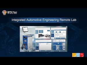 Watch how the Integrated Automotive Engineering lab can be accessed remotely by WILP participants